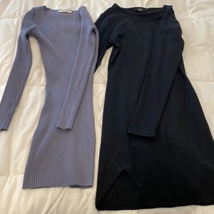 2 Size small body con short dresses